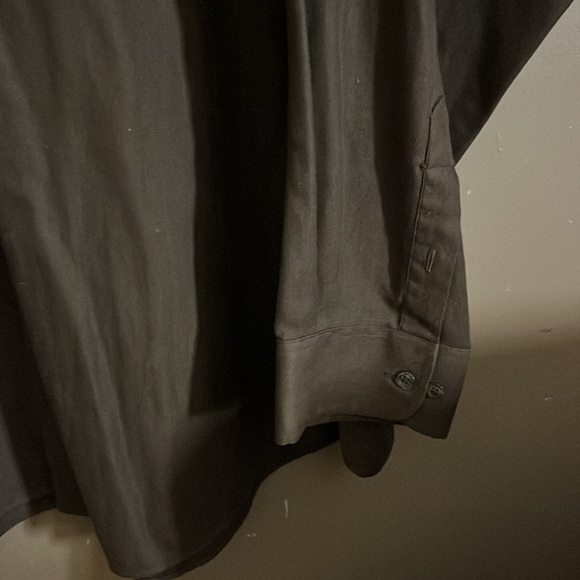 Brown Dress Shirt Easy Care Big and Tall l2 - Picture 2 of 4